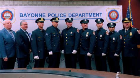 Bayonne Police Department promotes two new lieutenants and four new sergeants - Hudson County View