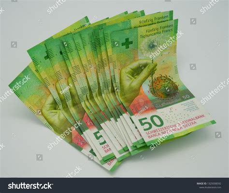 Swiss Banknotes 50 Chf Stock Photo 1325008592 | Shutterstock