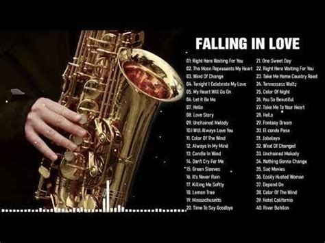 Top 50 Saxophone Romantic Love Song Instrumental -The Very Best Of Sax, Piano, Guitar Love Songs ...