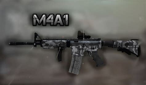 Steam Workshop::M4A1 With Winter Camo