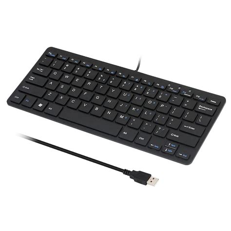 Ultra Thin Slim 78 Key Wired USB Mini PC Keyboard for Apple PC Mac Laptop D.26-in Keyboards from ...