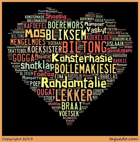 Ons taal het talent | Afrikaans, South africa, Words