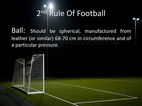 PPT - The Rules of Football PowerPoint Presentation, free download - ID:1393117