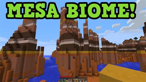 Minecraft Xbox 360 & PS3 - TU30 NEW BIOME - MESA BIOME + Red Sand - YouTube