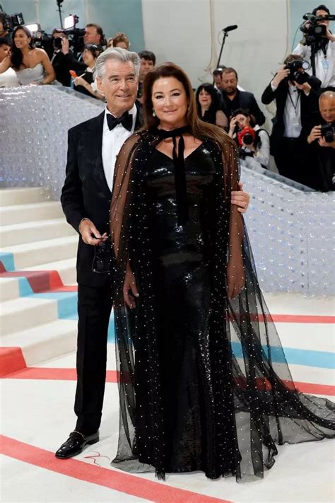 Pierce Brosnan and wife Keely put on loved-up display at Met Gala after 22 years of marriage ...