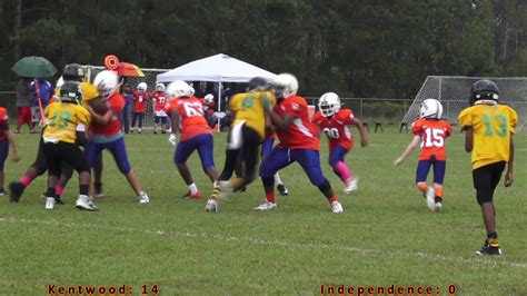 Kentwood Football League: Kentwood VS Independence 11-12 Age Group - YouTube