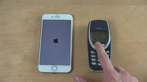 iPhone 7 vs. Nokia 3310 - Which Is Faster? - YouTube