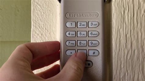 How To Install Liftmaster Garage Door Opener Keypad | Dandk Organizer