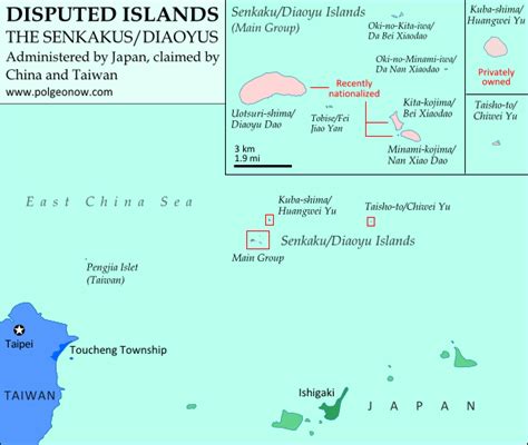 Disputed Territory: The Senkaku/Diaoyu Islands - Political Geography Now