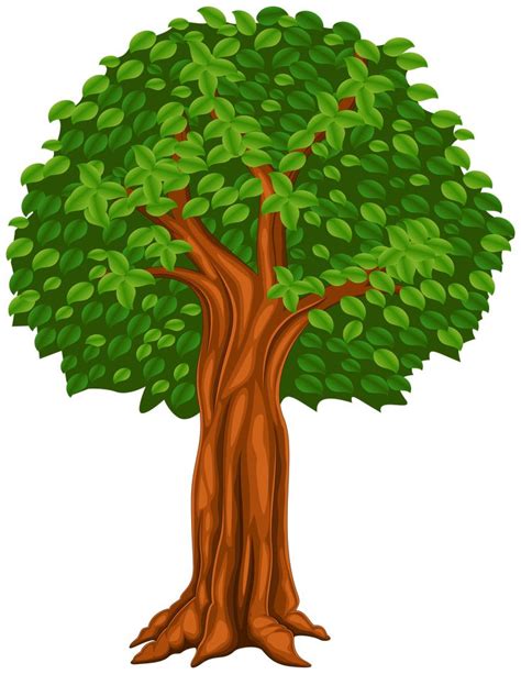 Tree Cartoon PNG Clip Art Image | Gallery Yopriceville - High-Quality Images and Transparent PNG ...