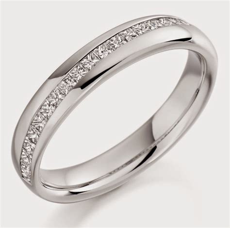 Cheap White Gold Wedding Bands UK Model