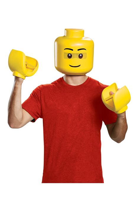 Adult LEGO Mask and Hands Kit