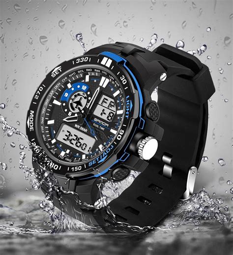 Digital Military Watch With Dual Display – Dgitrends