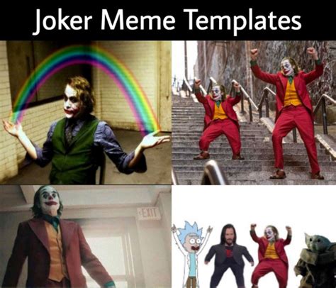 Joker Meme Template