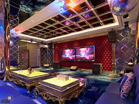 Modern luxury KTV Room Design :: Behance