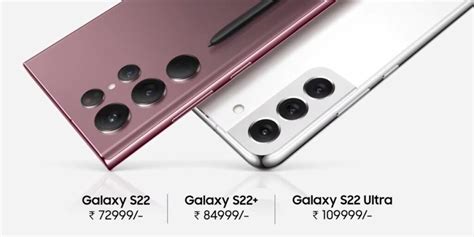 Samsung Galaxy S22, S22 Pro Plus & S22 Ultra Launched in India: Price ...