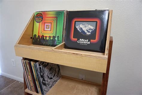 Fully Customizable Vinyl Record Display and Storage Stand