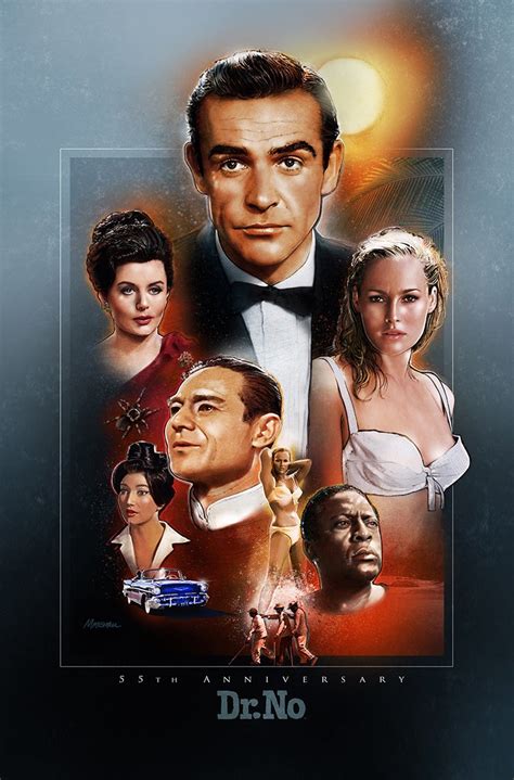 Bond Blog: de Nederlandse James Bond website: Nieuwe poster Dr. No van Jeff Marshall