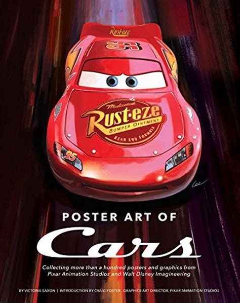 "Poster Art of Cars" Final Cover Design Collecting more than a hundred ...