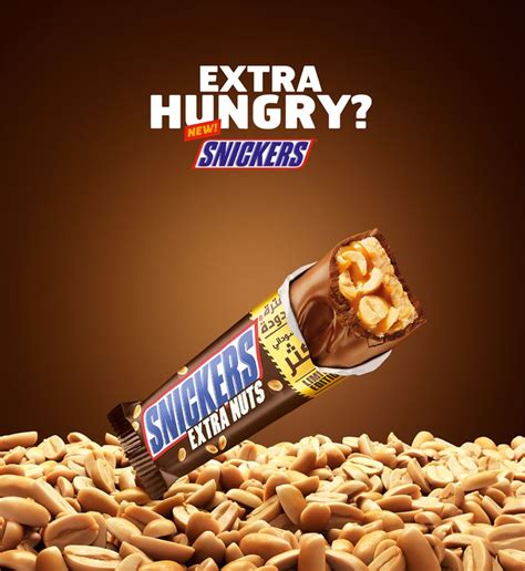 SNICKERS - Extra Hungry? on Behance | Snickers, Snickers chocolate bar ...