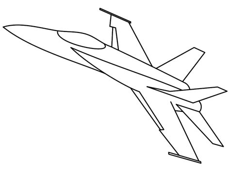 Printable Fighter Jet Coloring Pages - Printable Templates