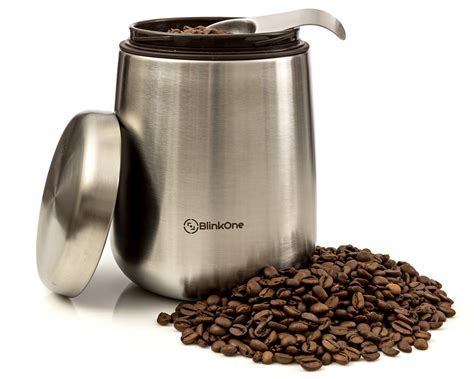 BlinkOne Coffee Canister: Airtight Coffee Bean Container Storage with Magnetic | eBay