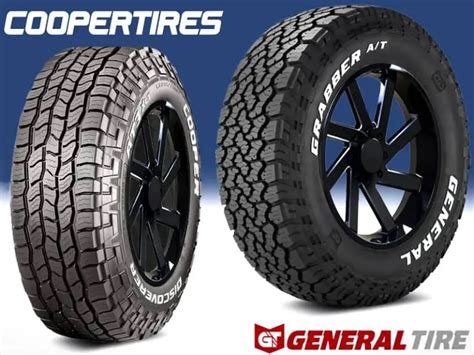 General Grabber AT3 Vs Cooper Discoverer AT3 | CompareTheTire