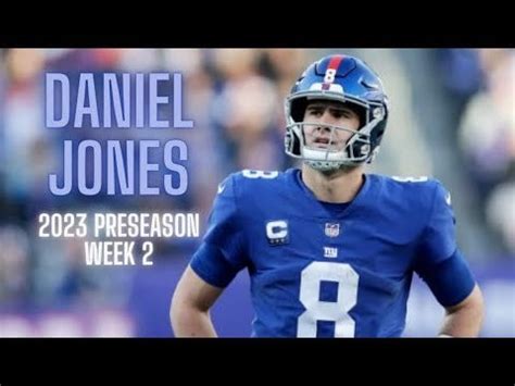 Daniel Jones Highlights vs. Panthers // 8/9, 69 yds, 1 TD // NFL Pr ...