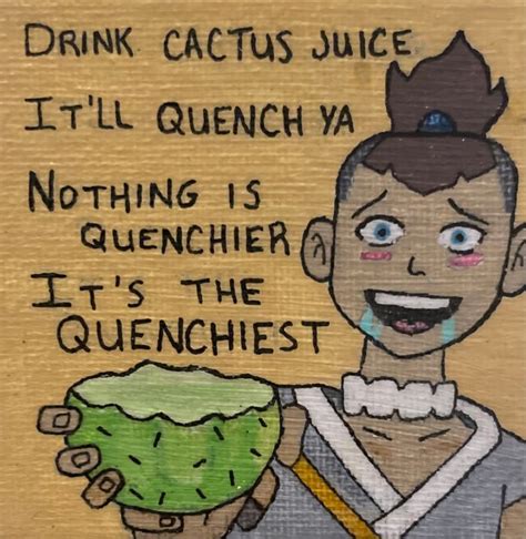 Sokka’s Cactus Juice - Lycanthrope Artistic Creations - Paintings & Prints, Entertainment ...