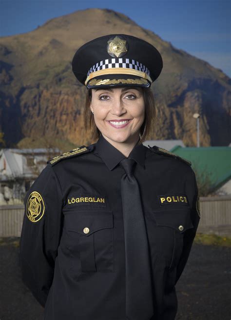 Páley Borgþórsdóttir. | Police, Iceland, Captain