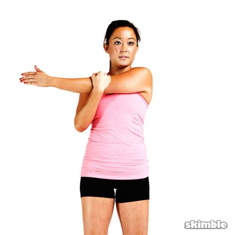 Arm & Shoulder Stretches - Free Stretching Workout by Alysia G. - Skimble