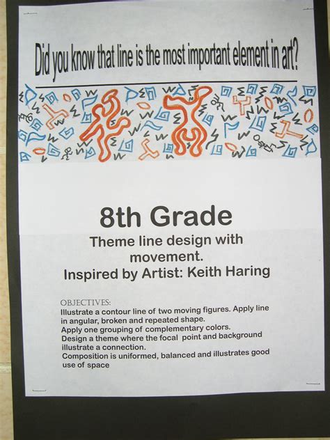 keith haring lesson Art Curriculum, Homeschool Art, Elements And ...