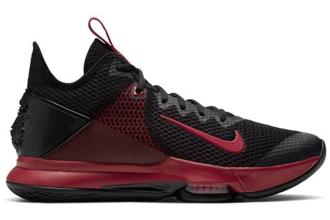 Nike LeBron Witness 4 Black Red Men's - BV7427-006 - US