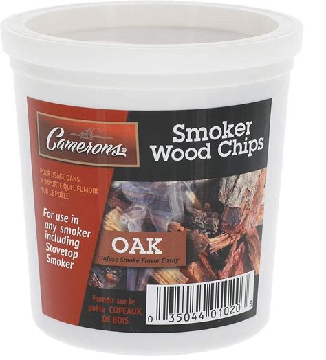 Oak Wood Smoker Chips- 100% Natural, Fine Wood Smoker and Barbecue Chips,5.1oz (145gm) - Chenab ...