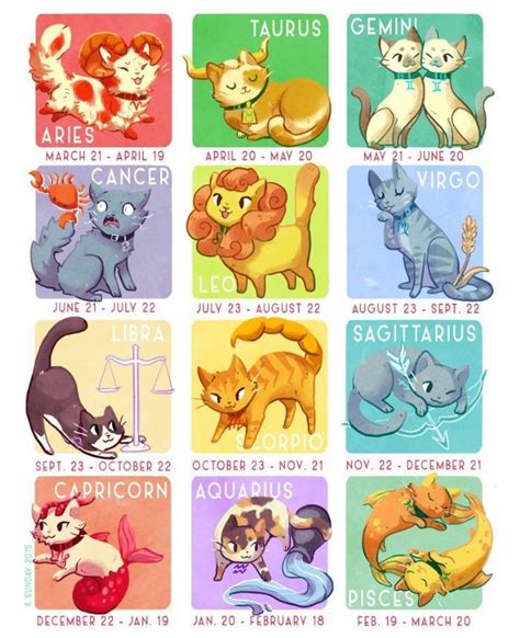 Cat astrology traits by zodiac sign – Artofit