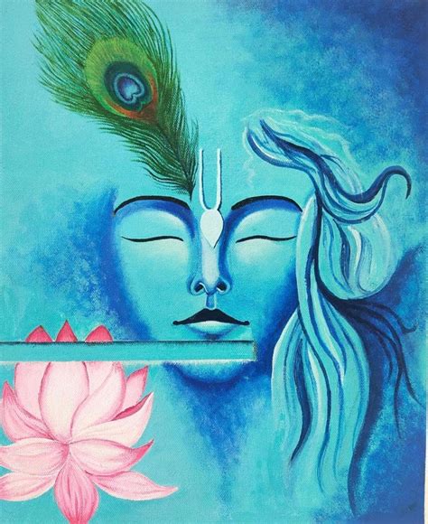 krishna Painting by banothsonu on DeviantArt