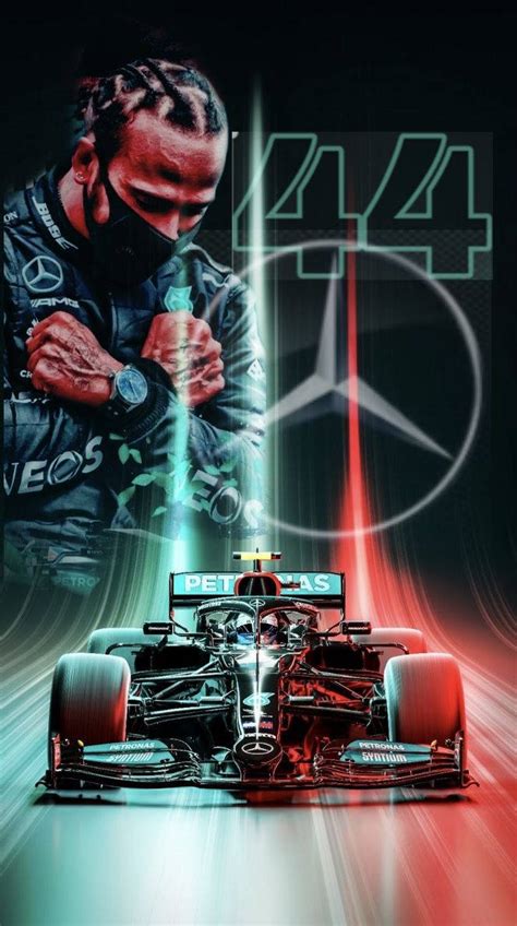 Download Lewis Hamilton F1 Mercedes Racing Car Wallpaper | Wallpapers.com