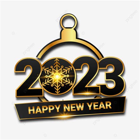 2023 Happy New Year Gold Jelly Texture Gradient Numbers, 2023 Happy New ...