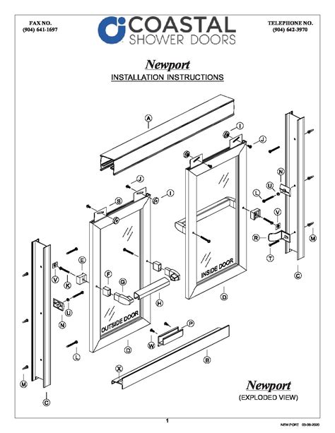 Delta Frameless Sliding Shower Door Installation Instructions - Infoupdate.org