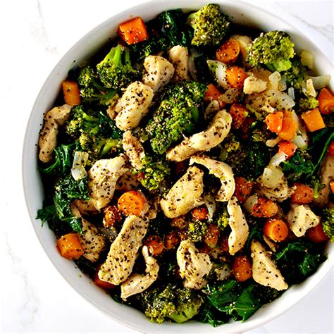 Chicken Kale Stir-Fry | Spirited and Then Some