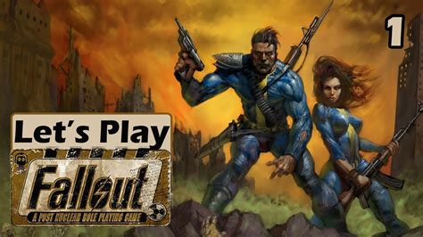 Let's Play Fallout 1 [Part 1] - Character Creation & Vault 15 - YouTube