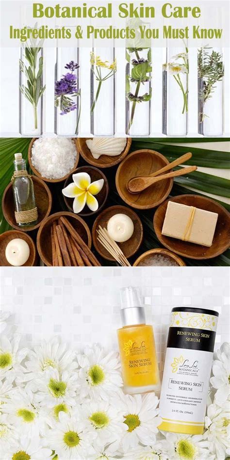 Botanical skin care DIY products and ingredients you must know # ...