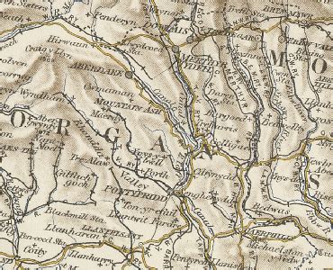 History of Mountain Ash, in Rhondda; Cynon; Taff and Glamorgan | Map and description