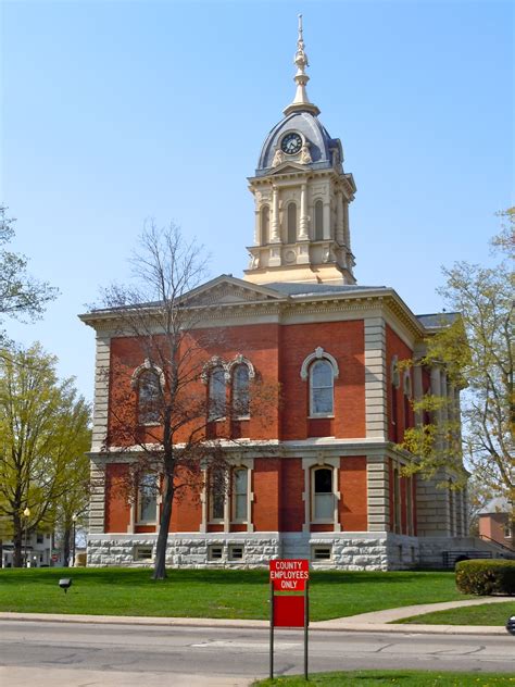 Marshall County courthouse in Plymouth, Indiana image - Free stock ...