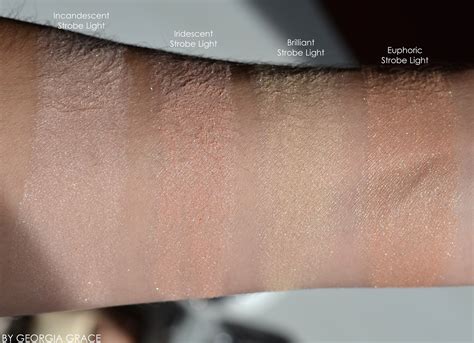 Hourglass Ambient Strobe Lighting Powder Highlighters | Photos, Swatches, Review | By Georgia Grace