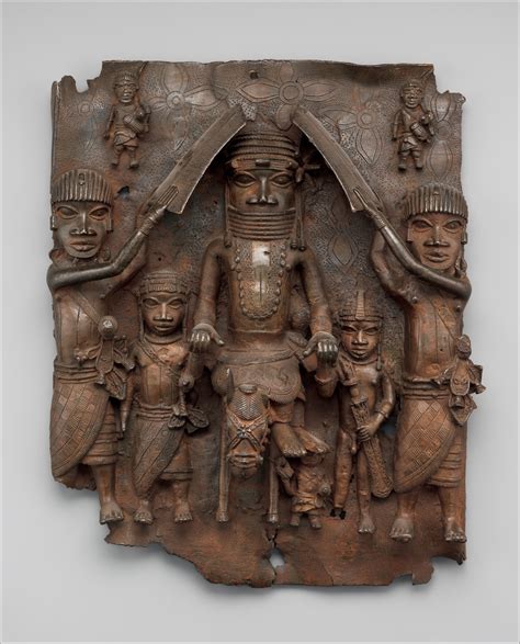 Plaque: Equestrian Oba and Attendants | Edo peoples | The Metropolitan ...