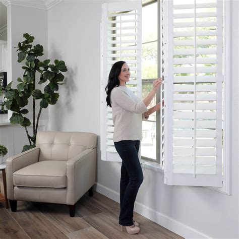 Classic Faux Wood Shutter from SelectBlinds.com