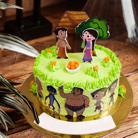 Order Creative Chhota Bheem birthday cakes for Kids | Gurgaon Bakers