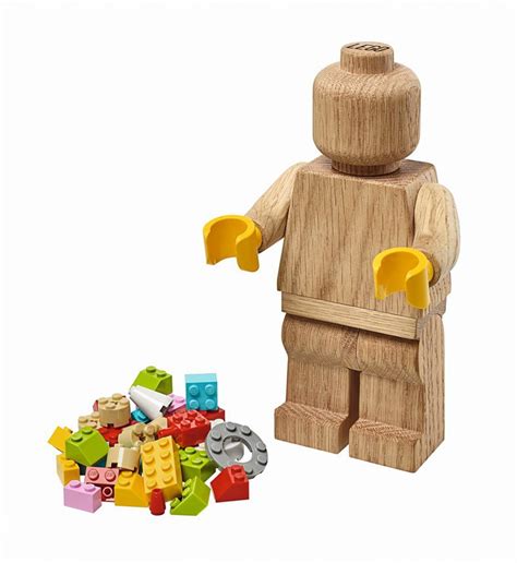 LEGO Originals Wooden Minifigure Is a 7" Tall Minifig