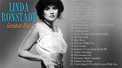 Linda Ronstadt The Very Best Of - Linda Ronstadt Greatest Hits Full Album | Linda ronstadt ...